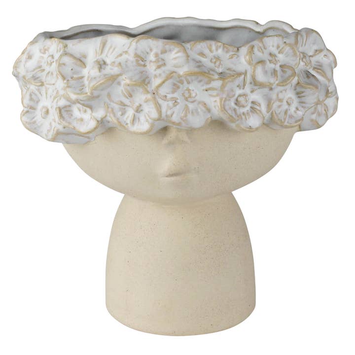 HomArt - Amelia Vase with Floral Crown