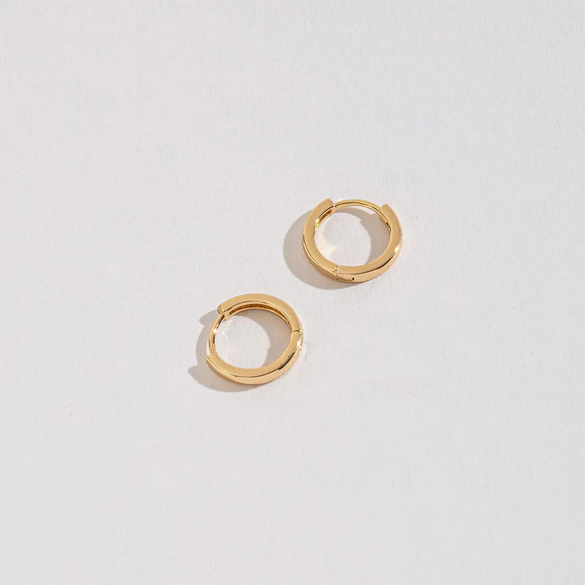 Howard's - Gold Nickle-Free Hoops, Small - Image 2