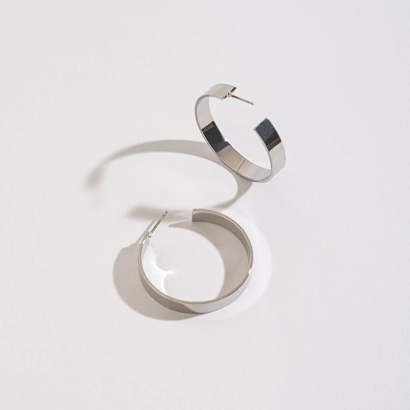 Howard's - Silver Nickle-Free Hoops - Image 4