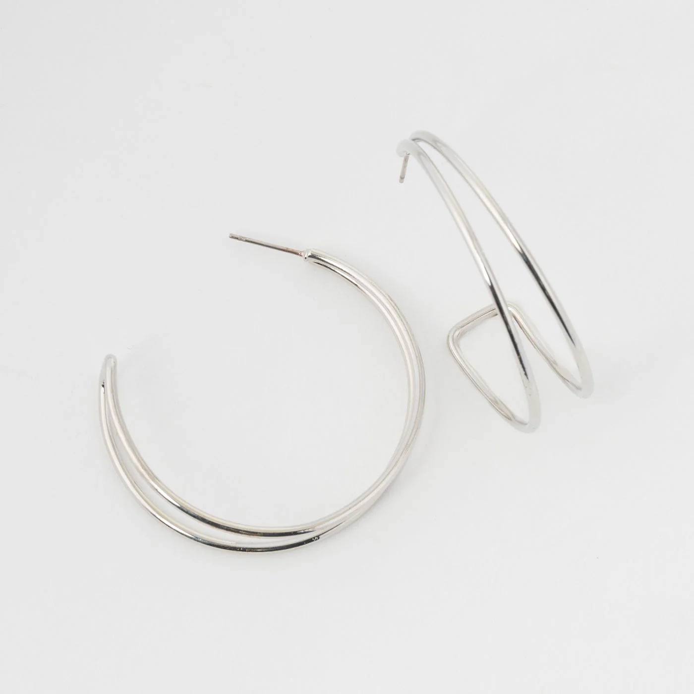 Howard's - Silver Nickle-Free Hoops - Image 7