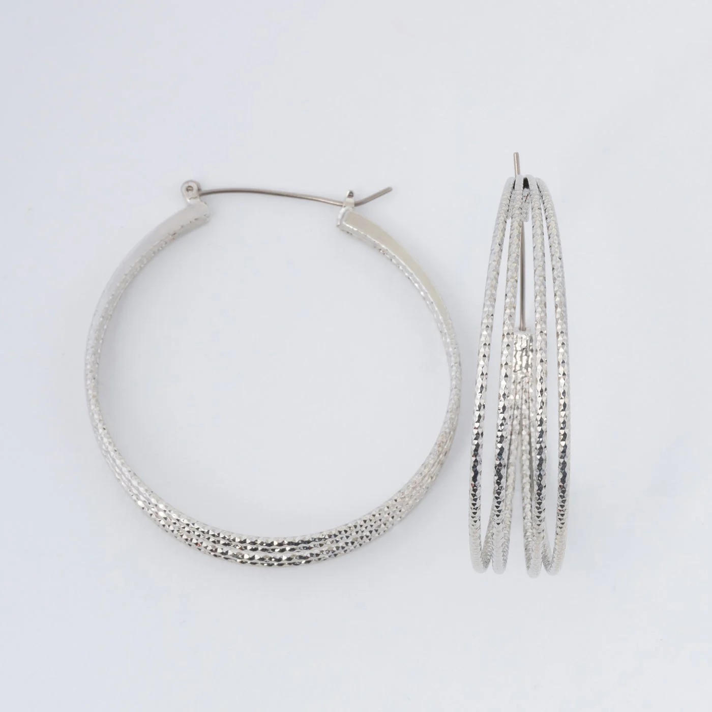 Howard's - Silver Nickle-Free Hoops - Image 8