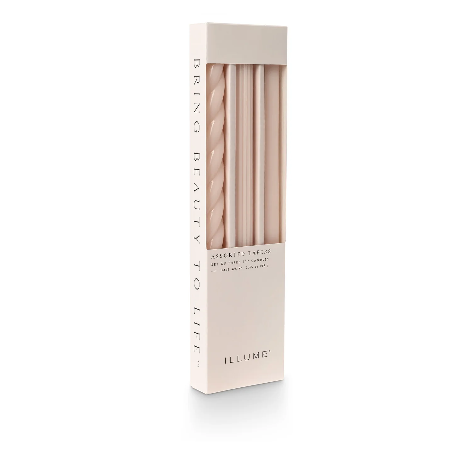 Illume - Assorted Tapers Candles, Blush Ivory - Image 3