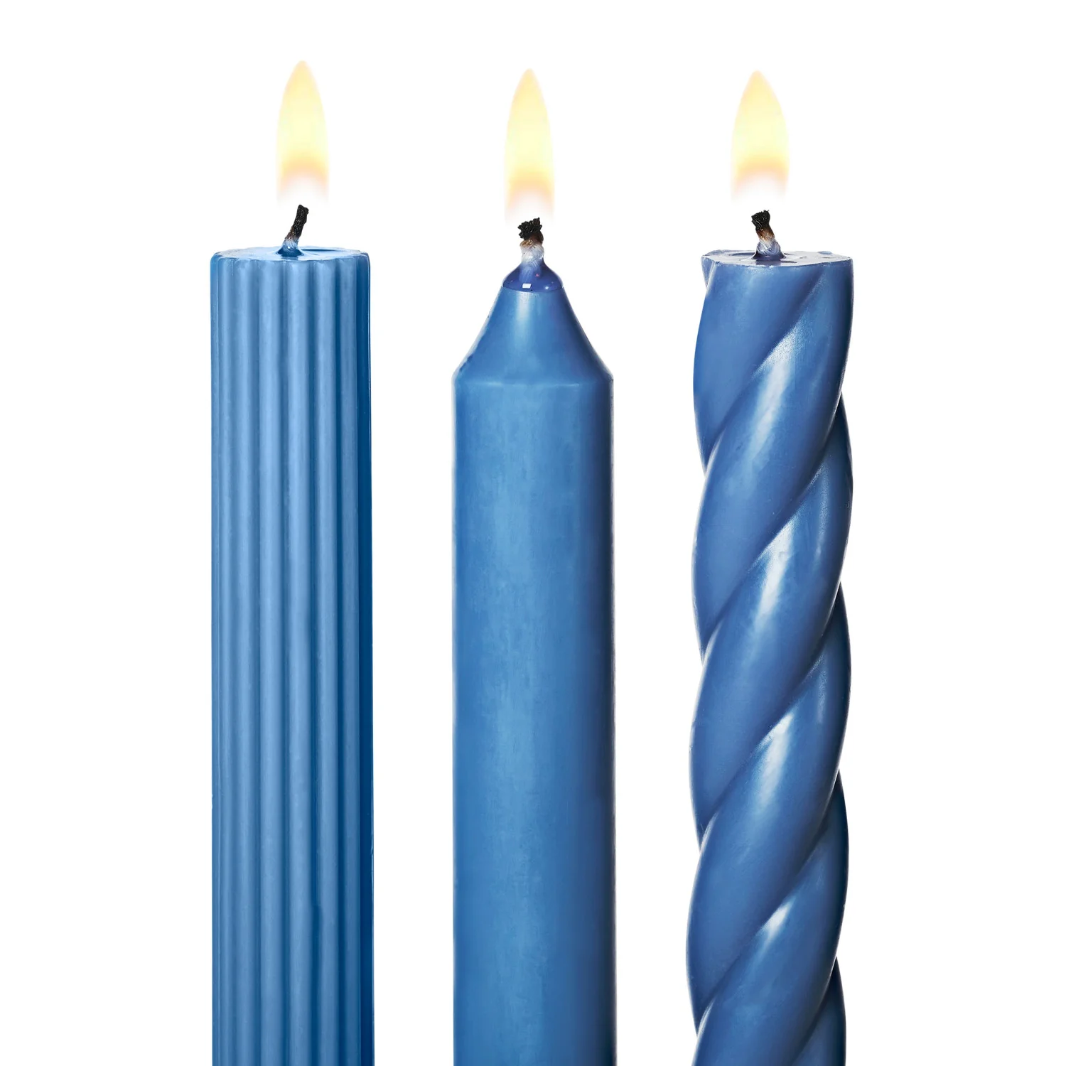Illume - Assorted Tapers Candles, Cornflower Blue