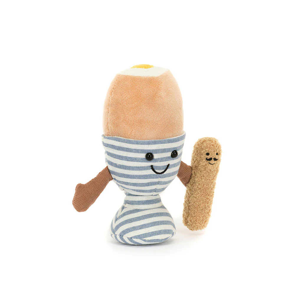 Jellycat - Amuseables Eggetha Egg & Lance Soldier Plush Toy - Image 4