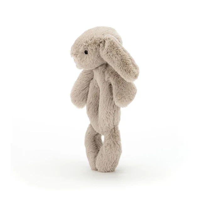 Jellycat - Bashful Bunny Ring Rattle Plush Toy, Beige - Image 2