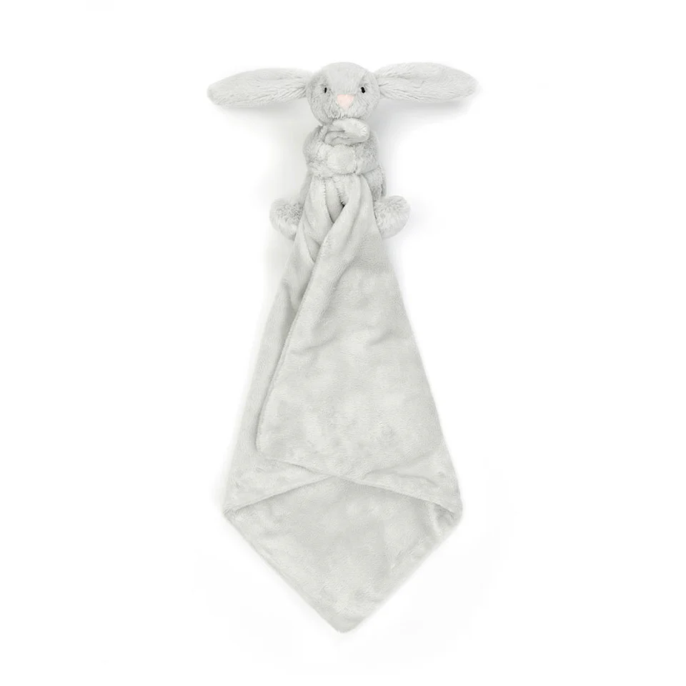 Jellycat - Bashful Bunny Soother Plush Toy, Silver - Image 4