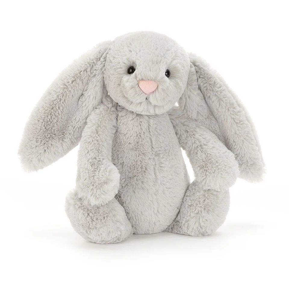 Jellycat - Bashful Silver Bunny Plush Toy