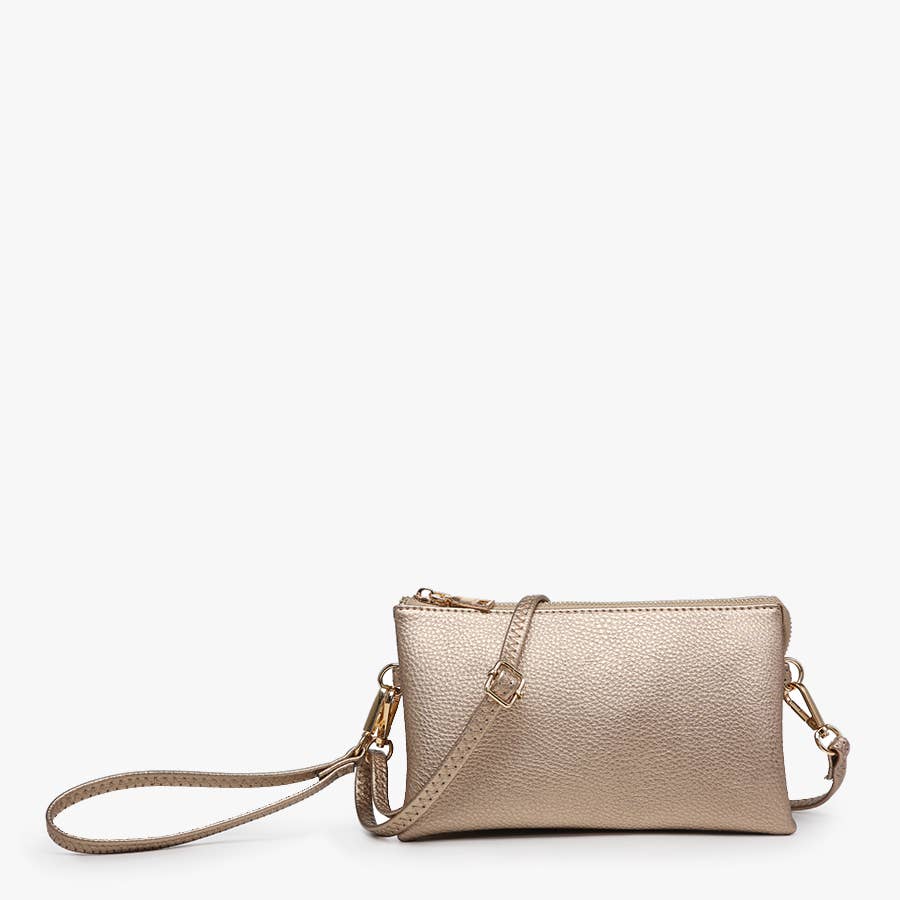 Jen & Co - Christine Wristlet/Crossbody, Champagne