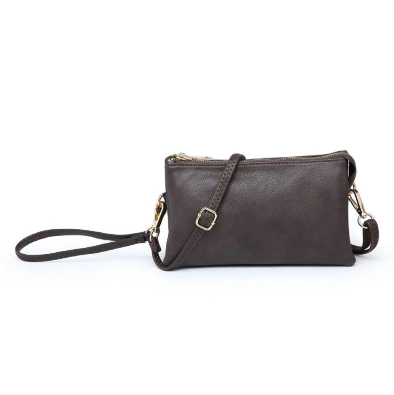 Jen & Co - Christine Wristlet/Crossbody, Coffee