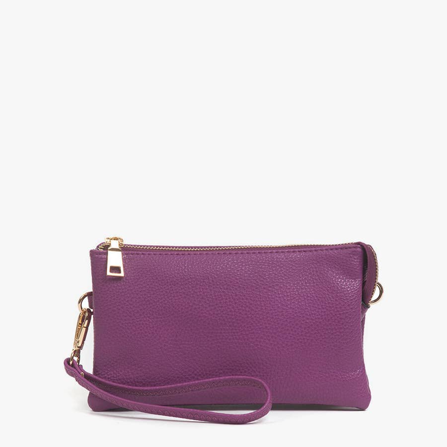 Jen & Co - Christine Wristlet/Crossbody, Purple
