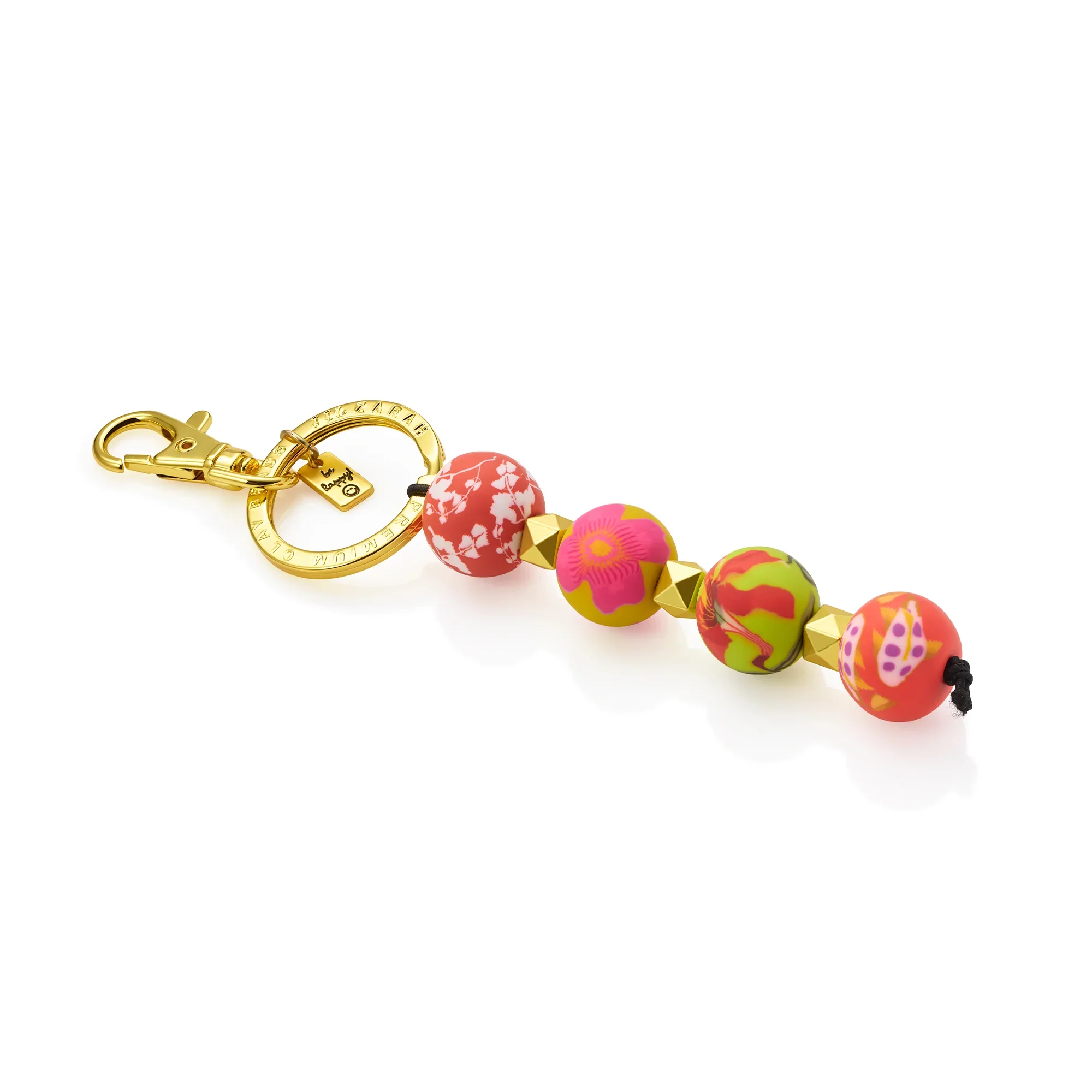 Jilzarah - Canary Gold Four-Ball Keychain - Image 2