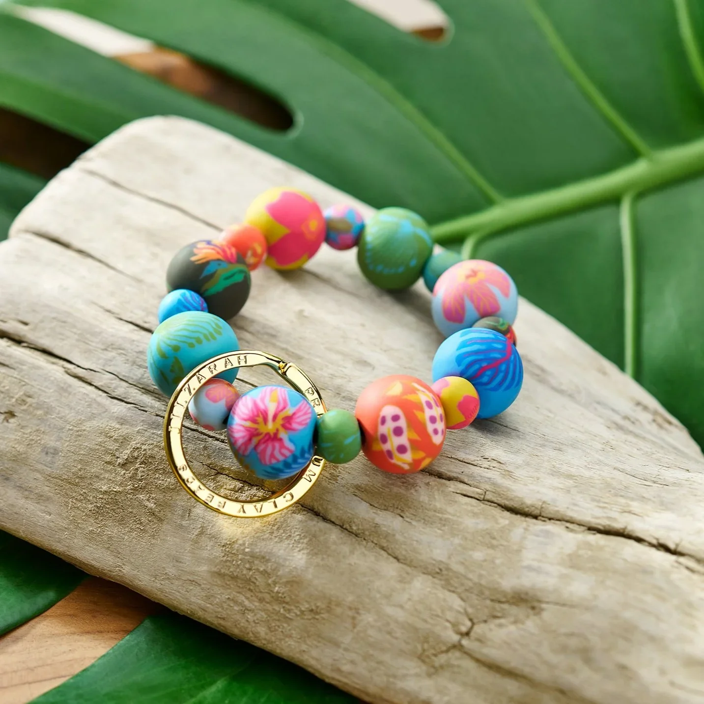 Jilzarah - Paradise Island Wristlet Keychain