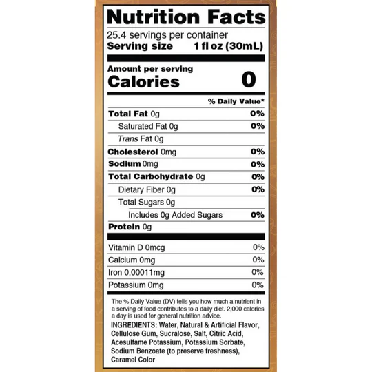 Jordan's Skinny Mixes - Vanilla Sugar Free Syrup - Image 2