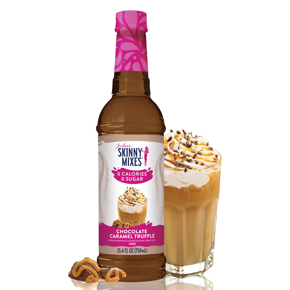 Jordan's Skinny Mixes - Chocolate Caramel Truffle Sugar Free Syrup