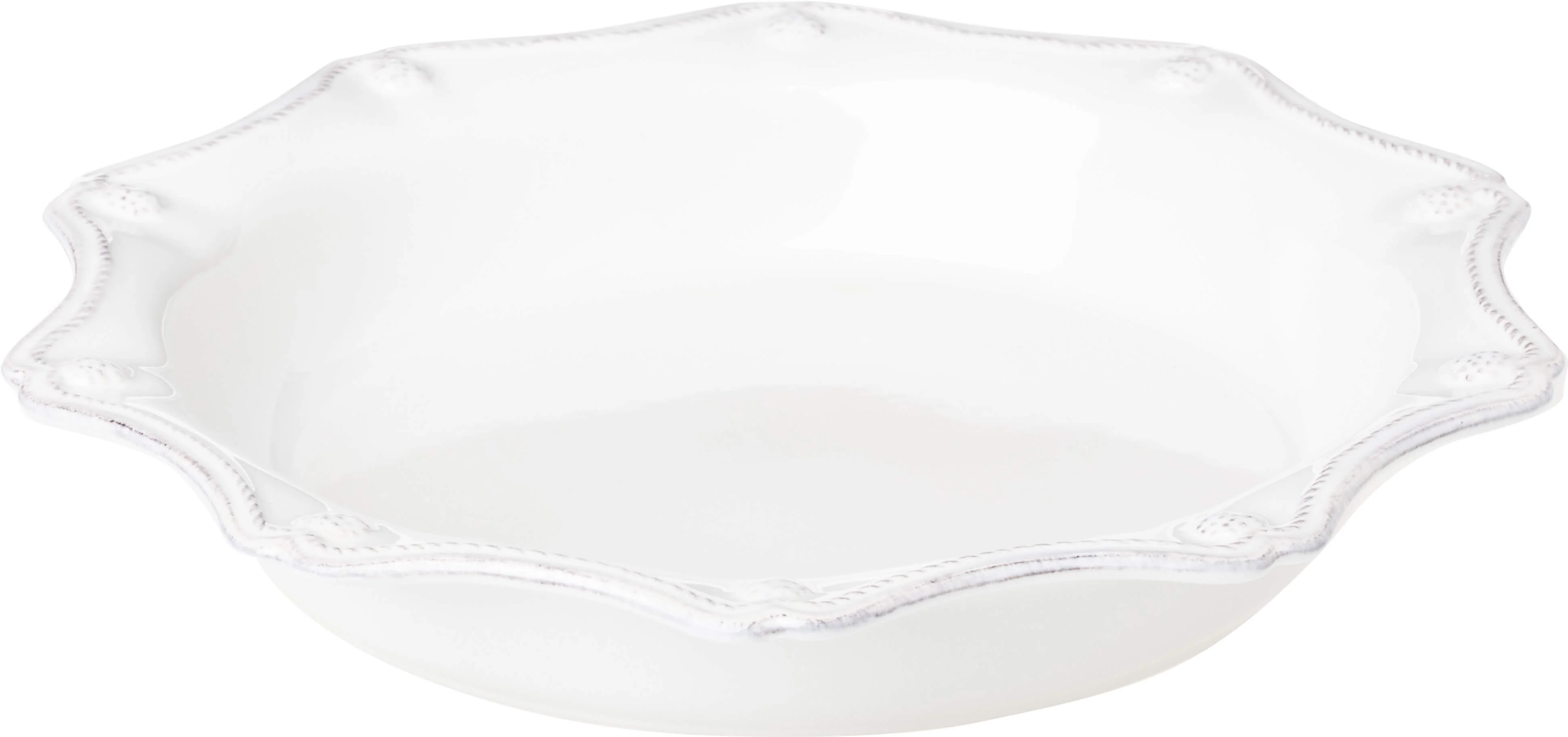 Juliska - Berry & Thread Whitewash Pie/Quiche Dish