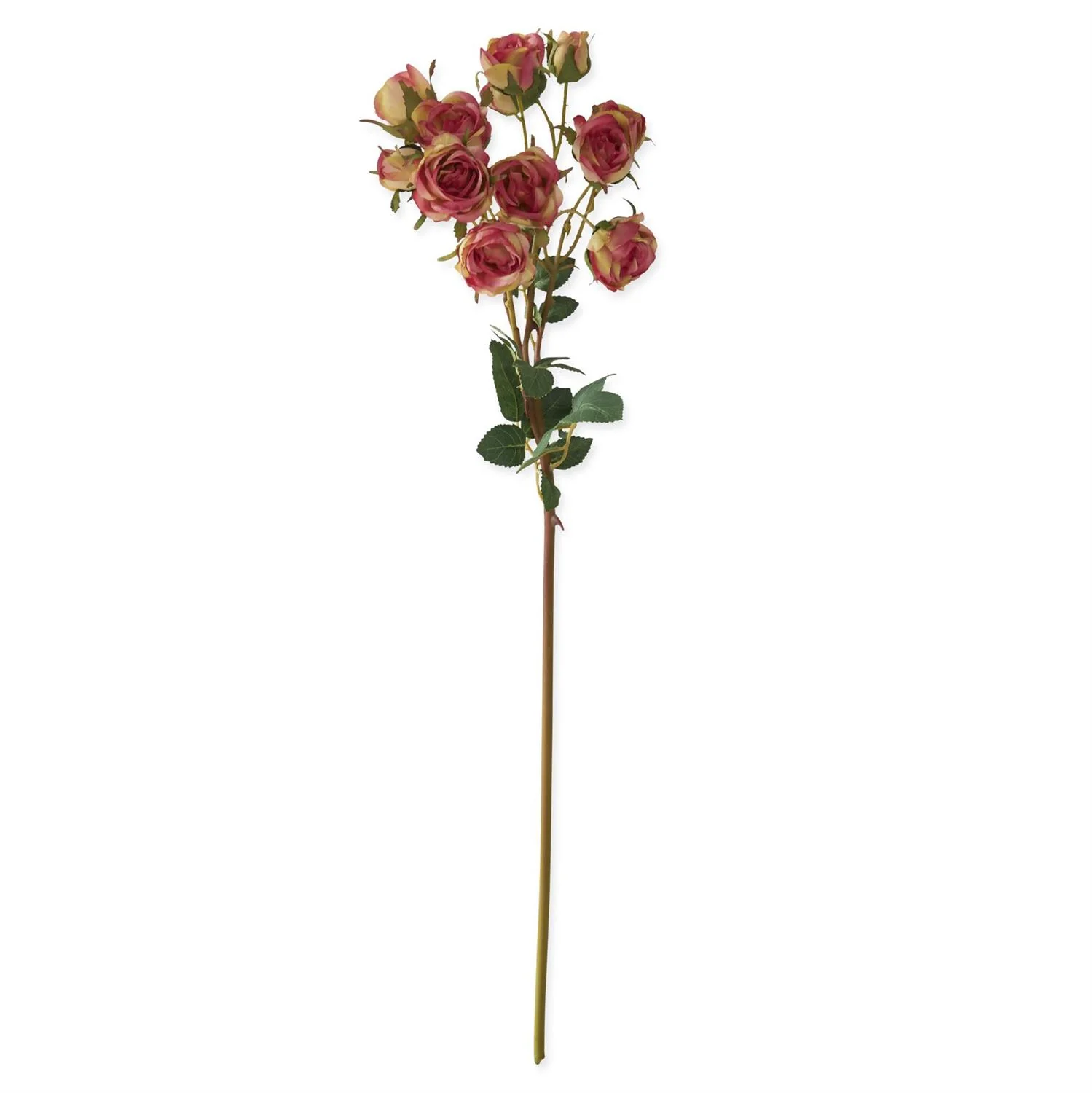 K & K Interiors - Dark Pink Rose Spray