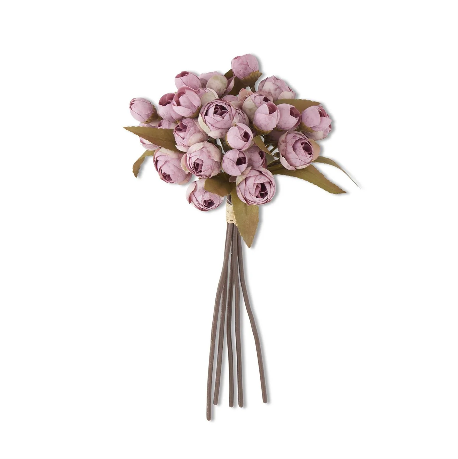 K & K Interiors - Light Purple Mini Ranunculus Bud Bundle