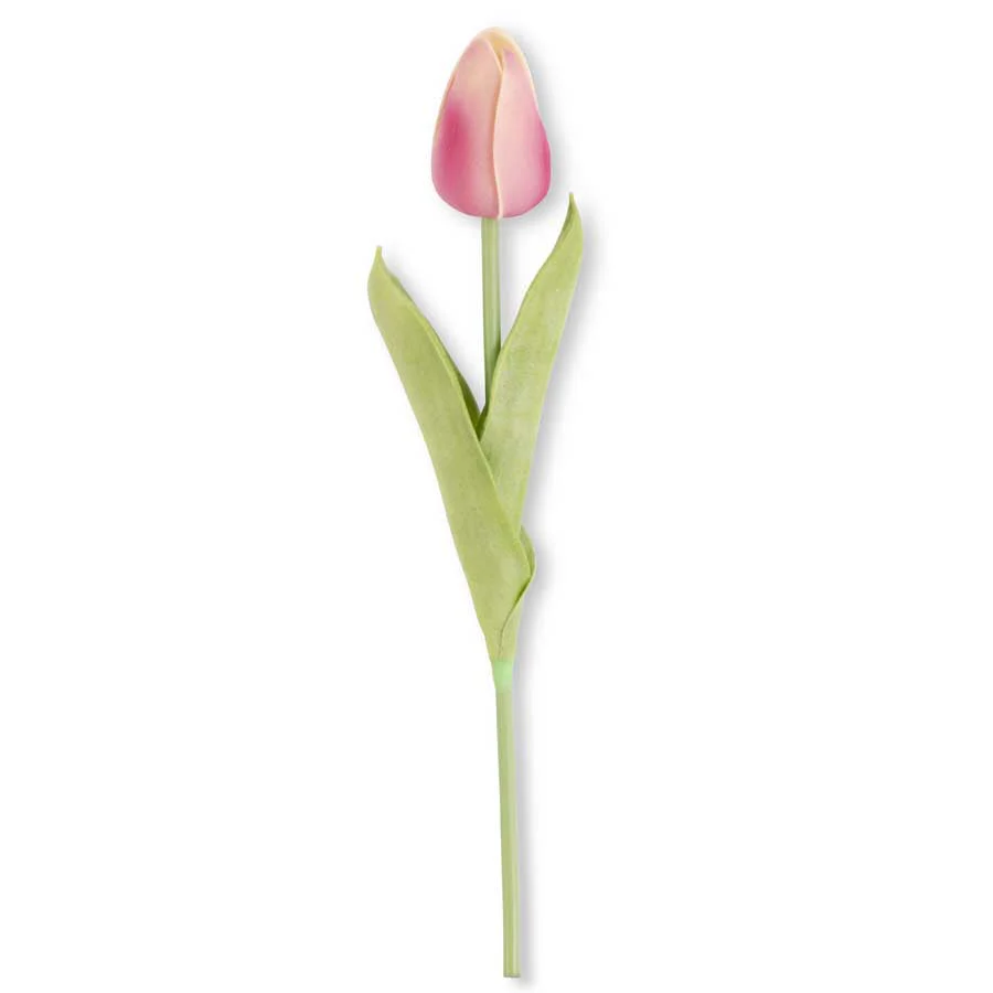 K & K Interiors - Pink Real Touch Tulips - Image 2