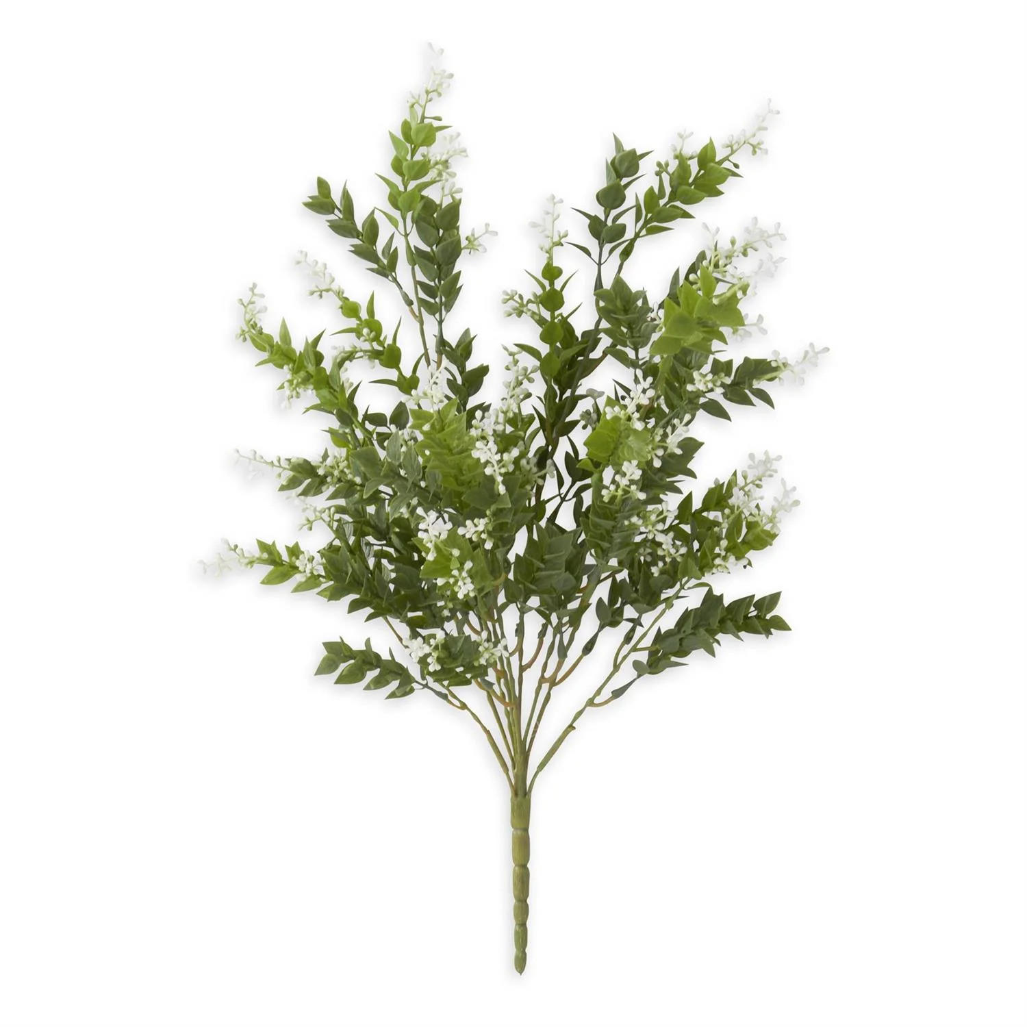 K & K Interiors - Mint Leaf & White Berries Bush