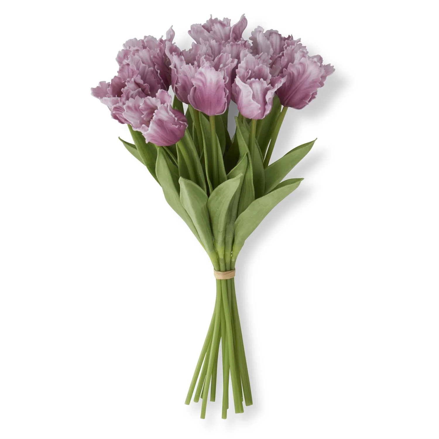 K & K Interiors - Purple Real Touch Parrot Tulip Bundle - Image 2