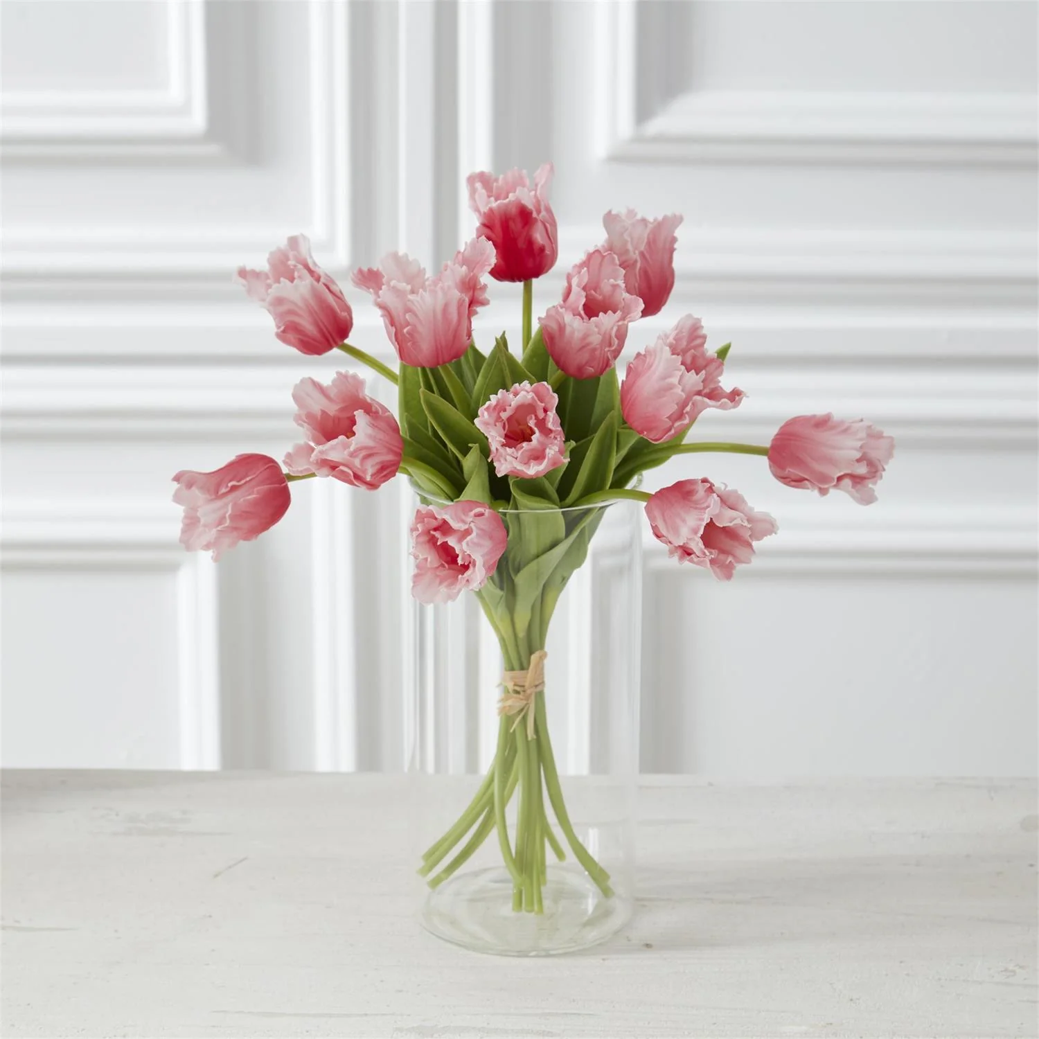 K & K Interiors - Rose Real Touch Parrot Tulips