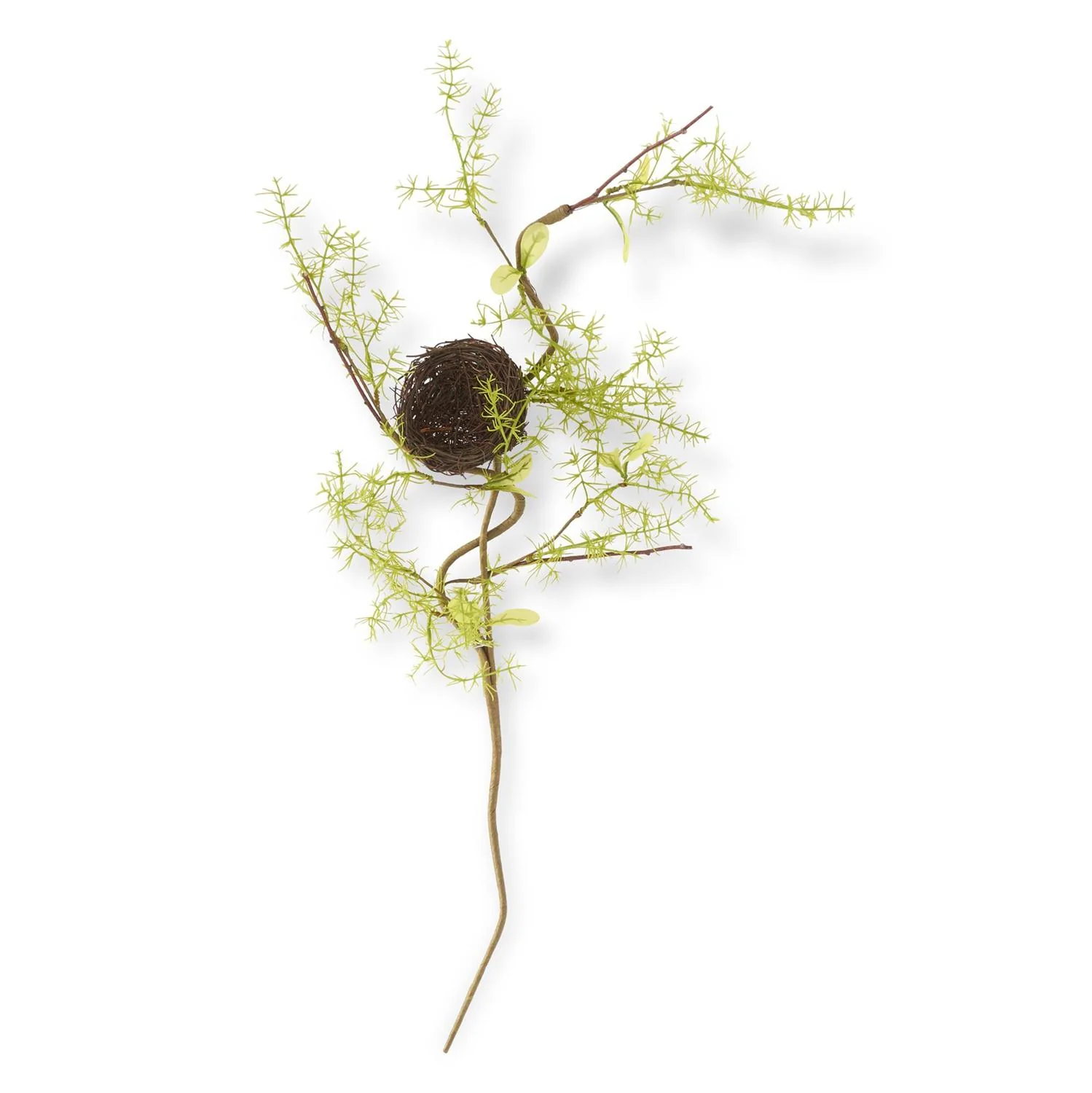 K & K Interiors - Twig Bird Nest Stem