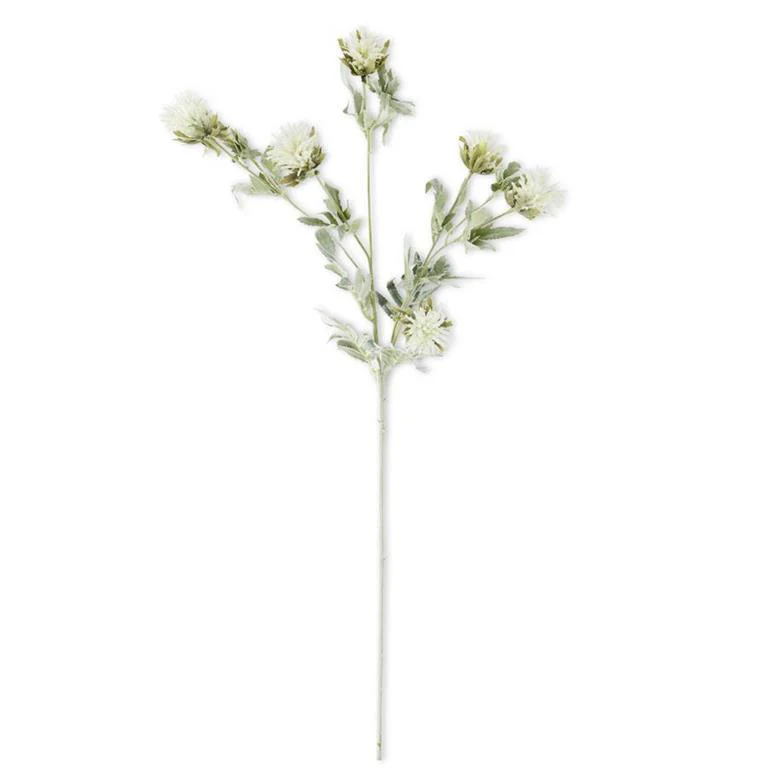 K & K Interiors - White Thistle Stem