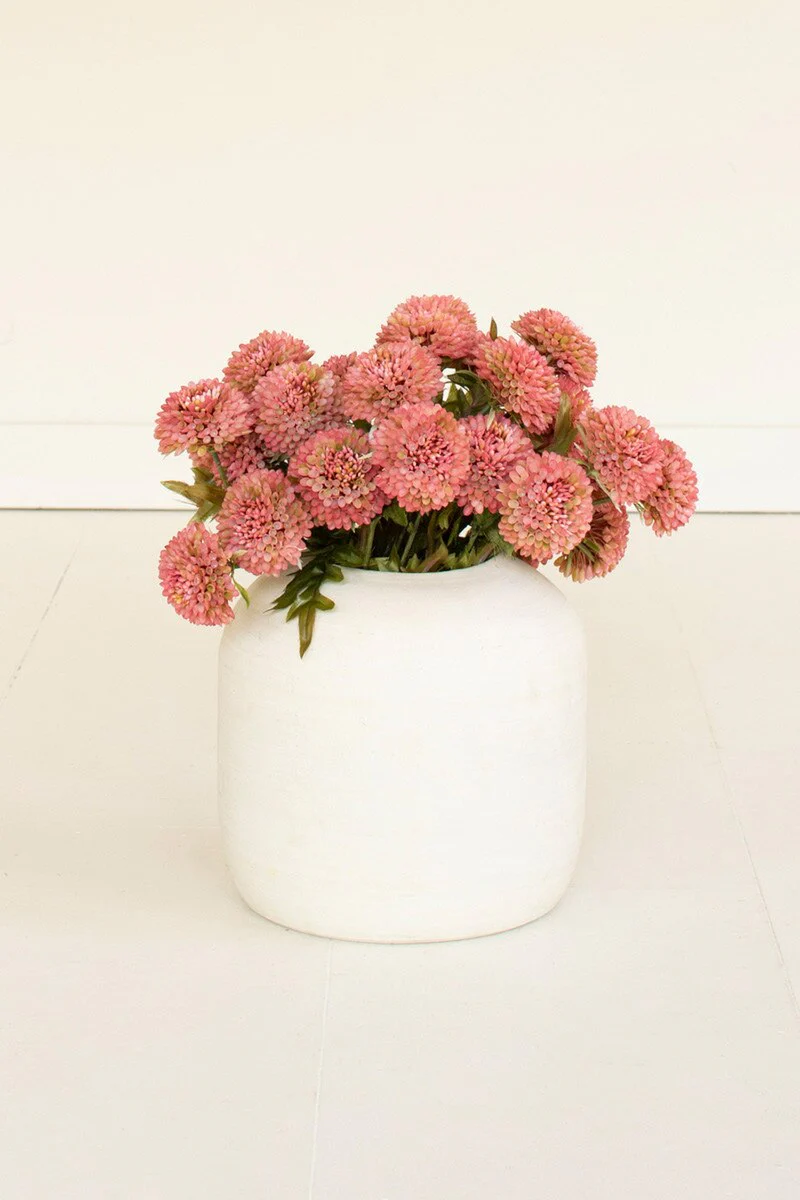 Kalalou - Bundle of Zinnias, Bright Pink - Image 5