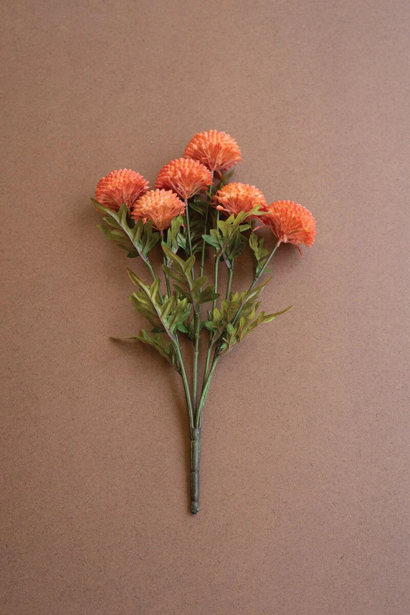 Kalalou - Bundle of Zinnias, Orange