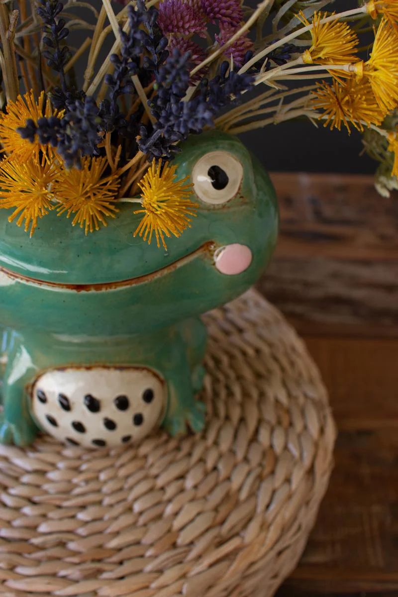 Kalalou - Quirky Frog Planter - Image 2