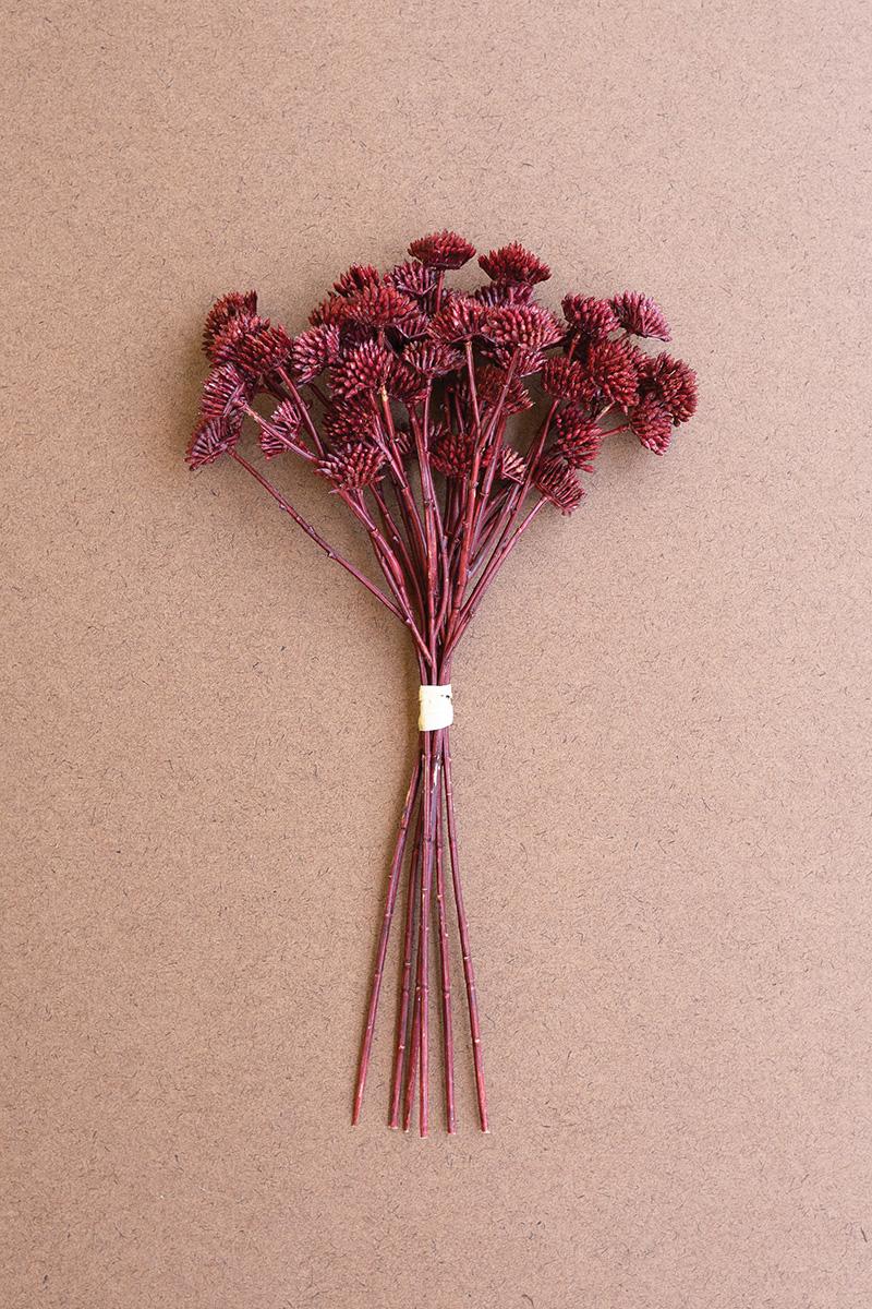 Kalalou - Petite Bundle of Burgundy Flowers