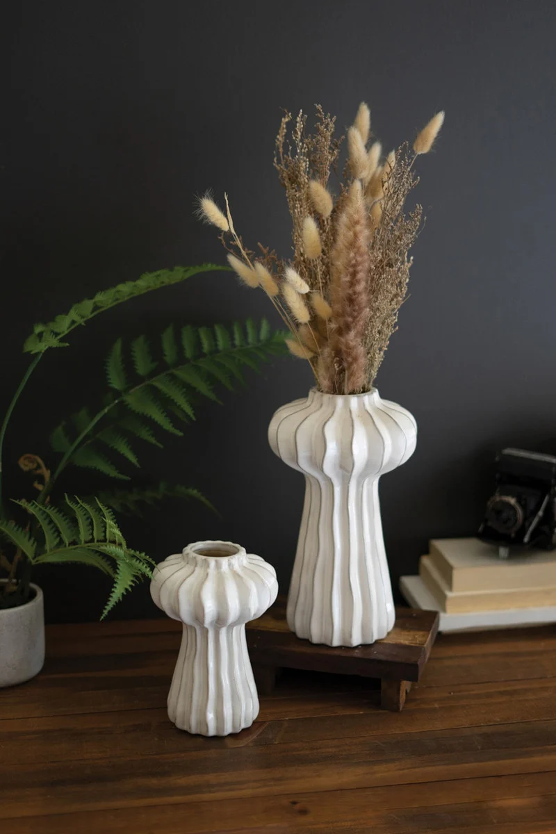 Kalalou - Ruffled Vase