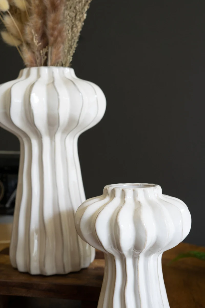 Kalalou - Ruffled Vase - Image 2