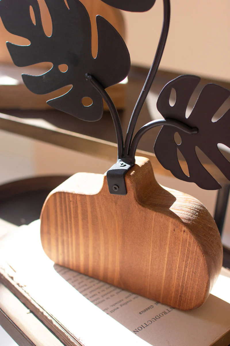 Kalalou - Wood & Metal Plant Sculptures - Image 2