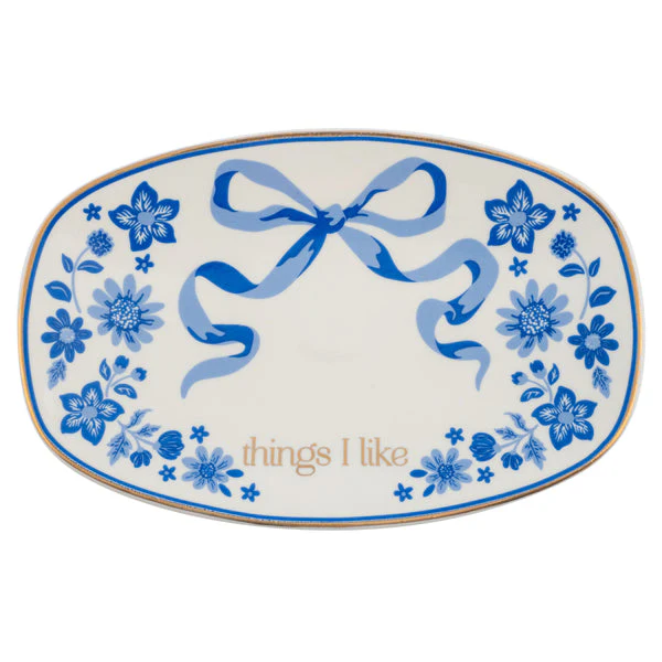 Karma - Things I Like Oval Trinket Tray