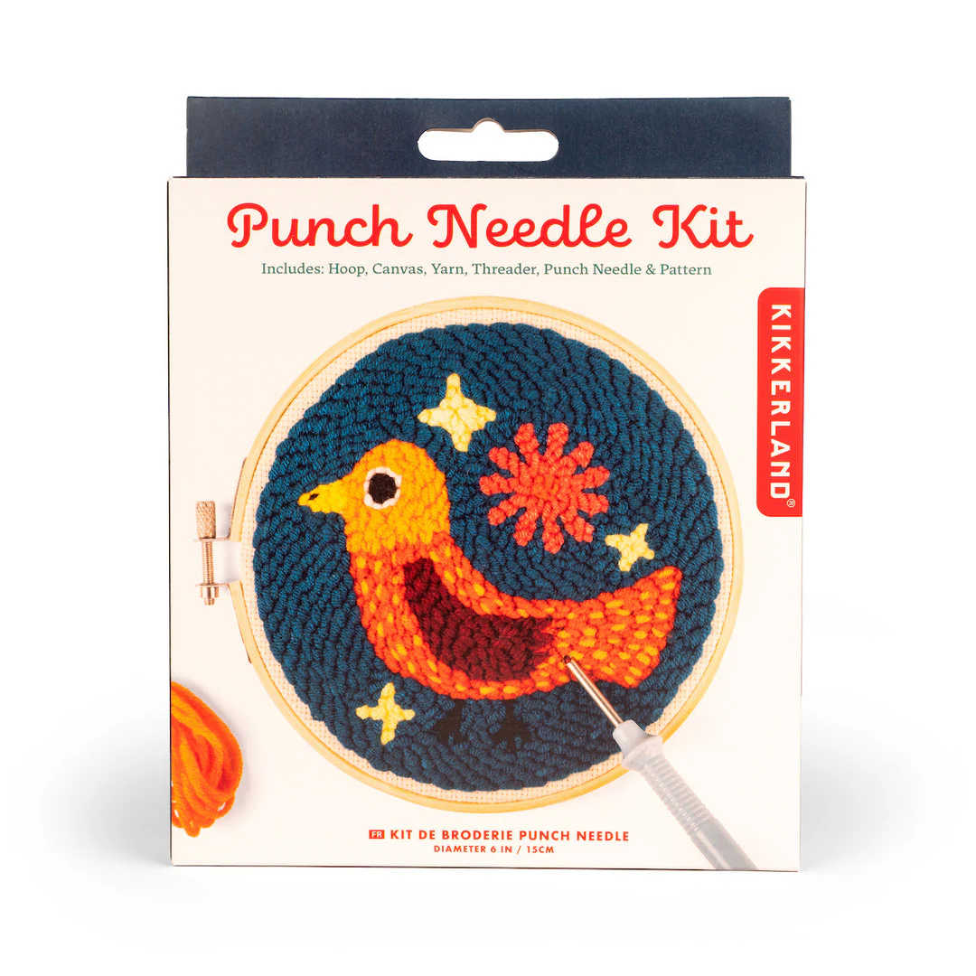 Kikkerland - Bird Punch Needle Kit - Image 3