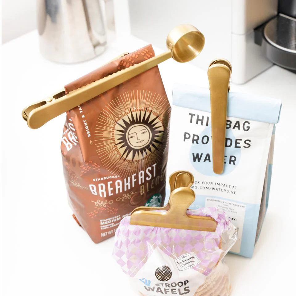 Kikkerland - Brass Clips - Image 2