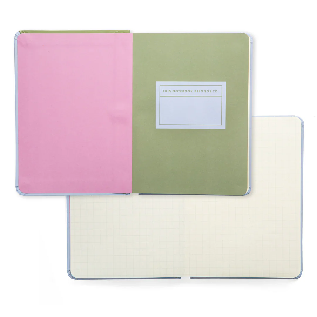 Kikkerland - Grid Mini Notebook & Pen - Image 2