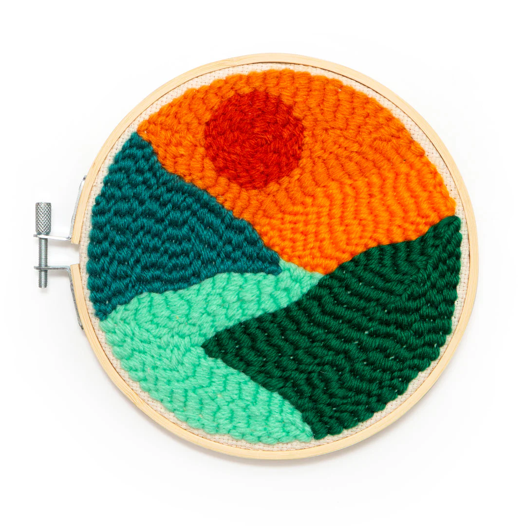 Kikkerland - Landscape Punch Needle Kit