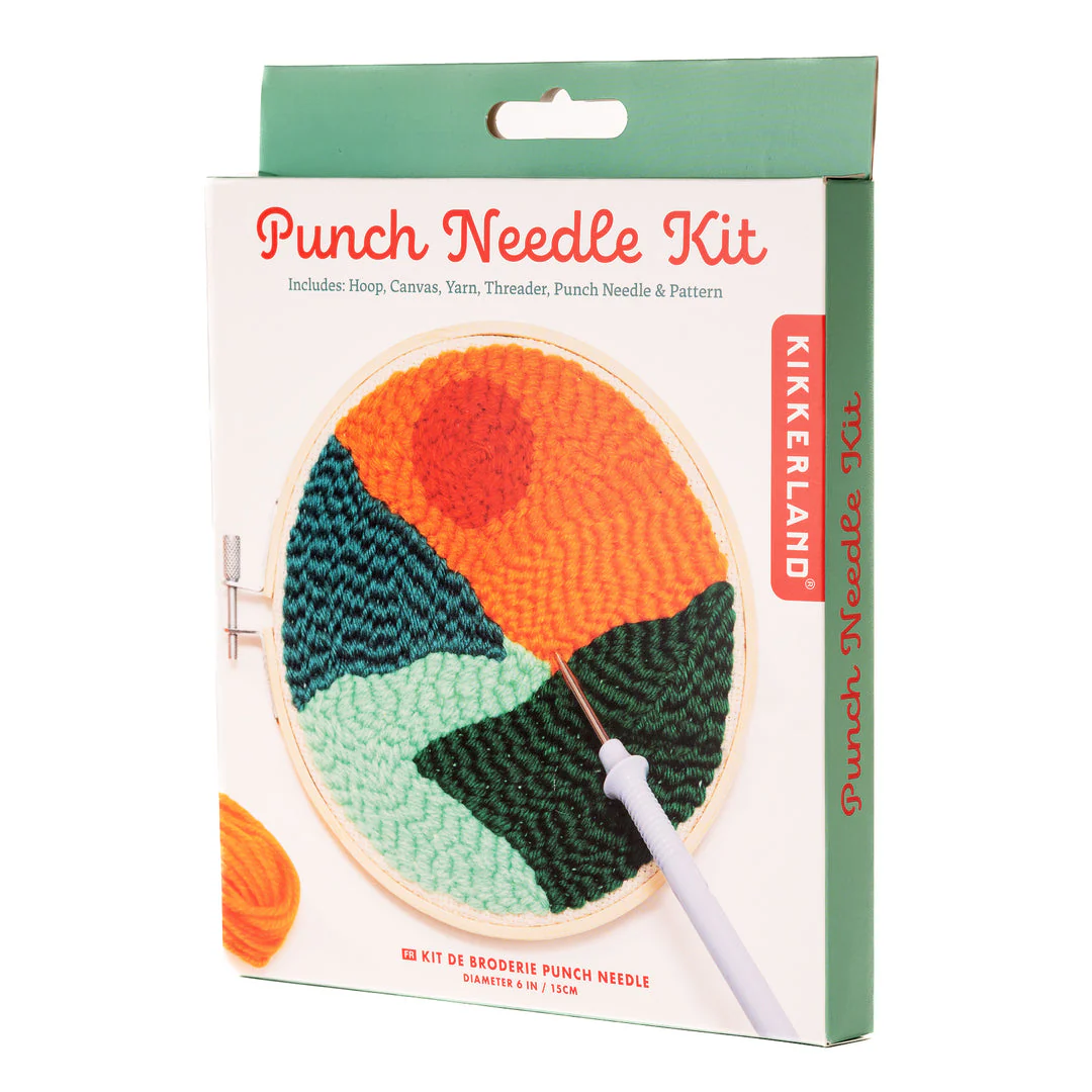 Kikkerland - Landscape Punch Needle Kit - Image 3
