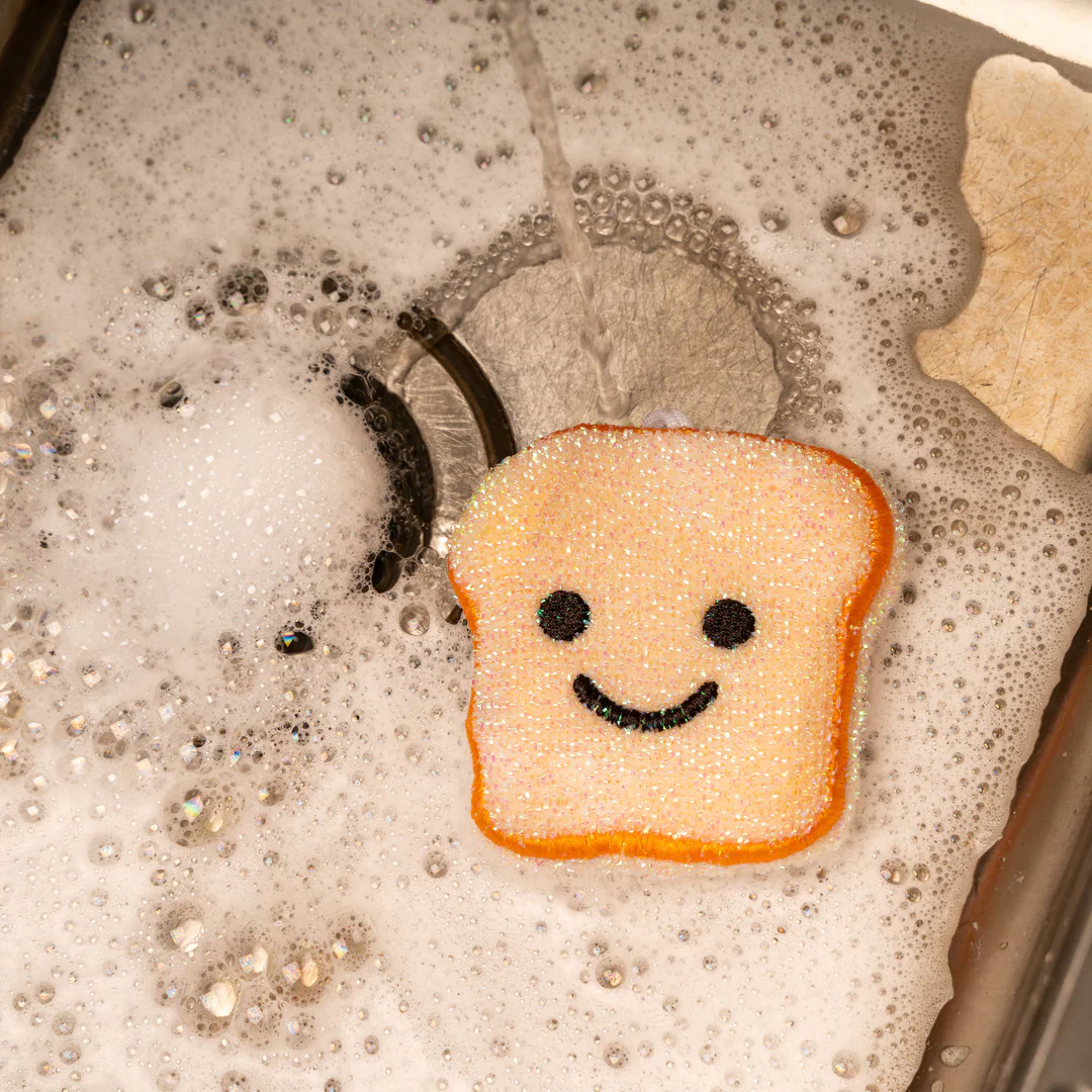 Kikkerland - Toast Scrub Sponge