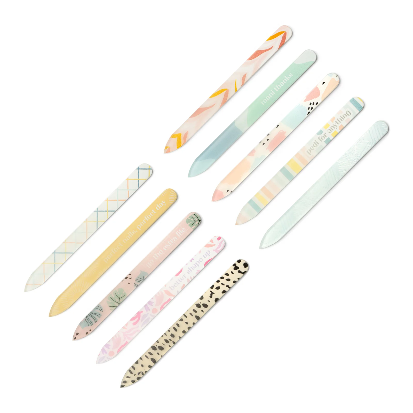 Lemon Lavender - Glass Nail Files