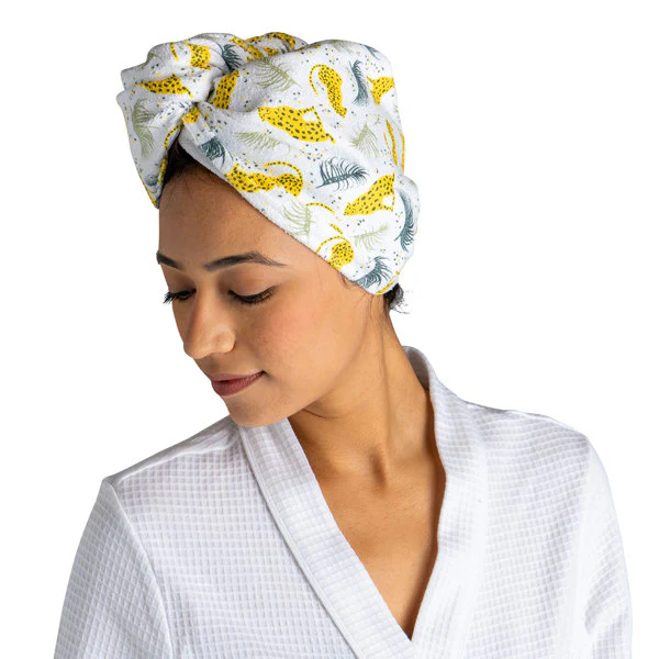Lemon Lavender - Plot Twist Microfiber Turbo Towel - Image 5
