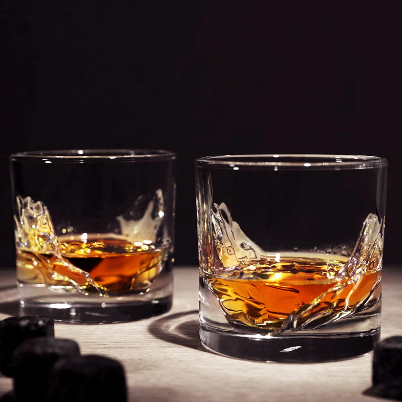 Liiton - Grand Canyon Crystal Whiskey Glasses, Set of 2