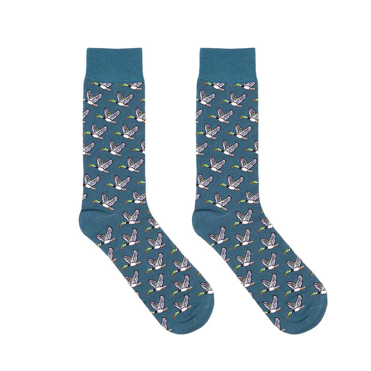 Living Royal - Men's Crew Socks, Duck