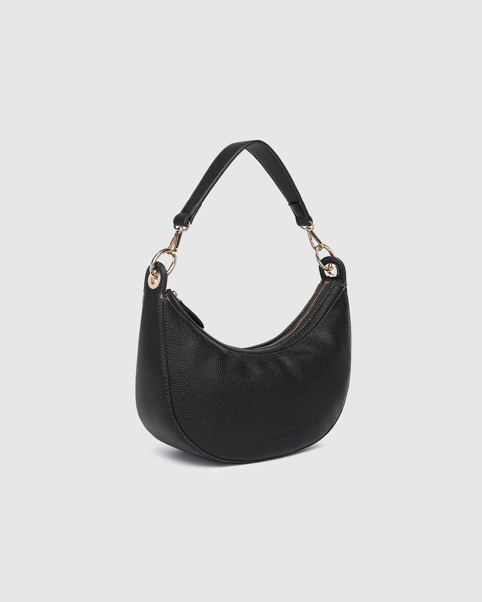 Louenhide - Corfu Shoulder Bag, Black - Image 3