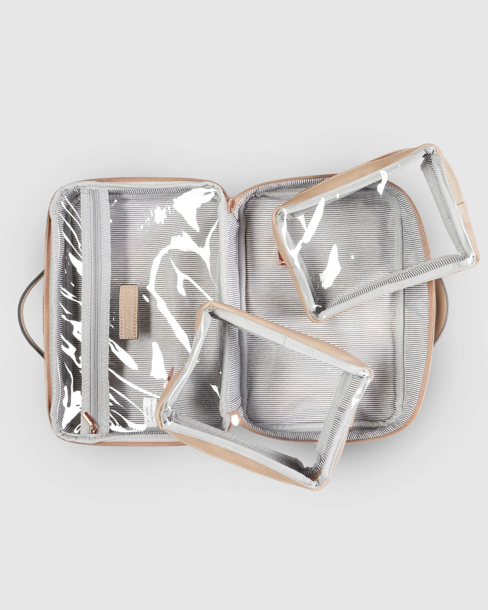 Louenhide - Georgie Cosmetic Bag, Coffee - Image 4