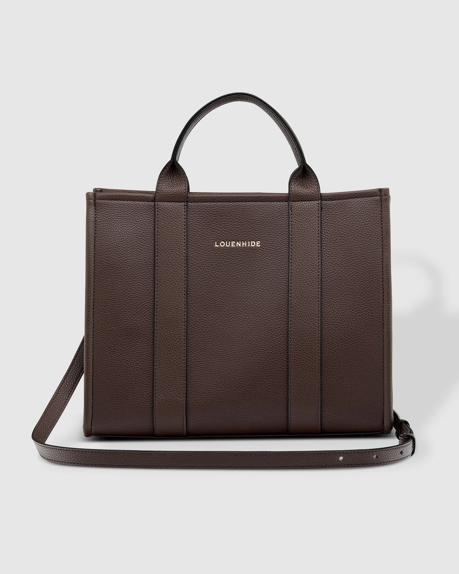 Louenhide - Manhattan Tote Bag, Chocolate