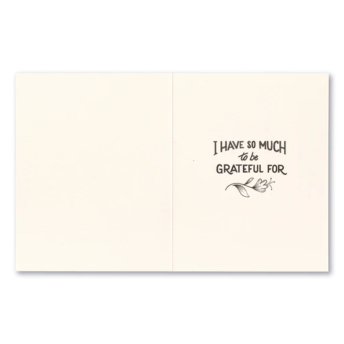 Love Muchly - Because of You Thank You Card - Image 2