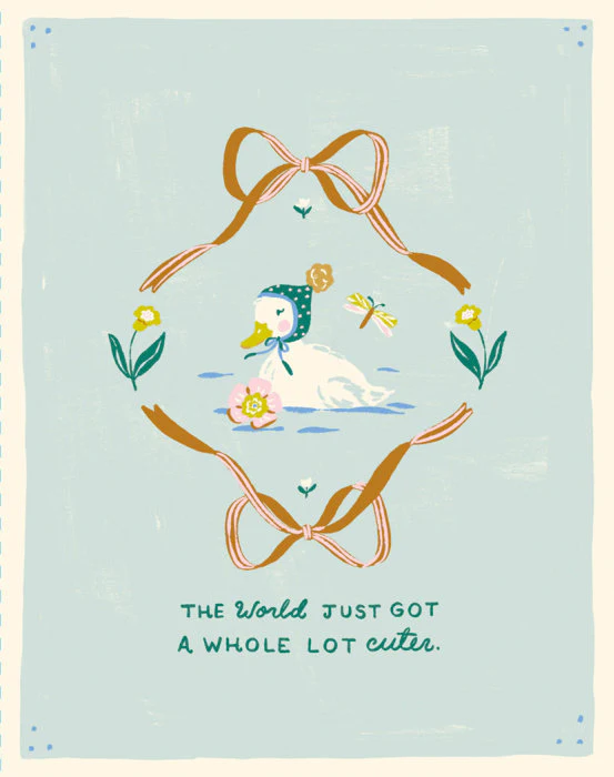 Love Muchly - Baby Card, Whole Lot Cuter